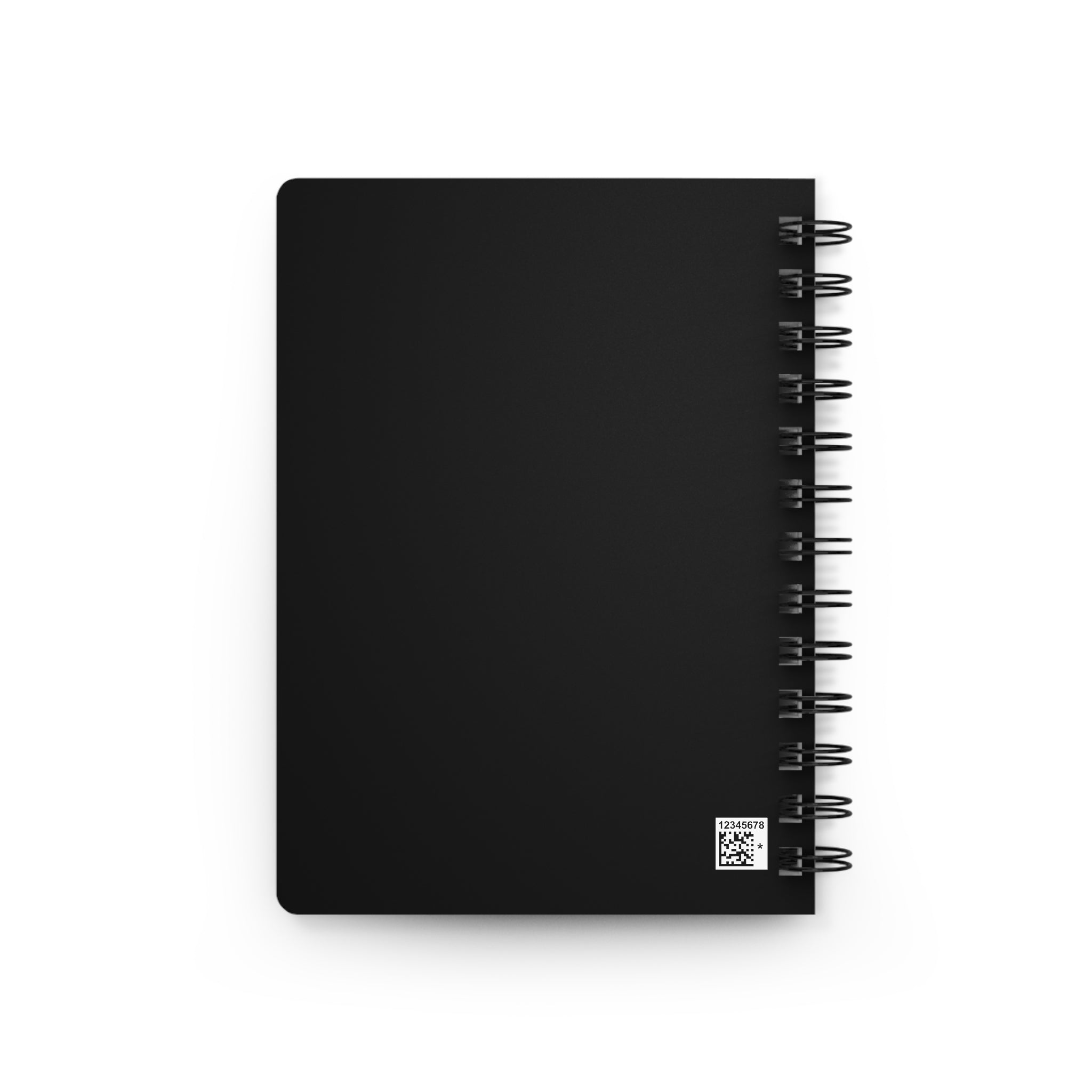 Stay Inspired Beach Spiral Notebook | Family Star (black)