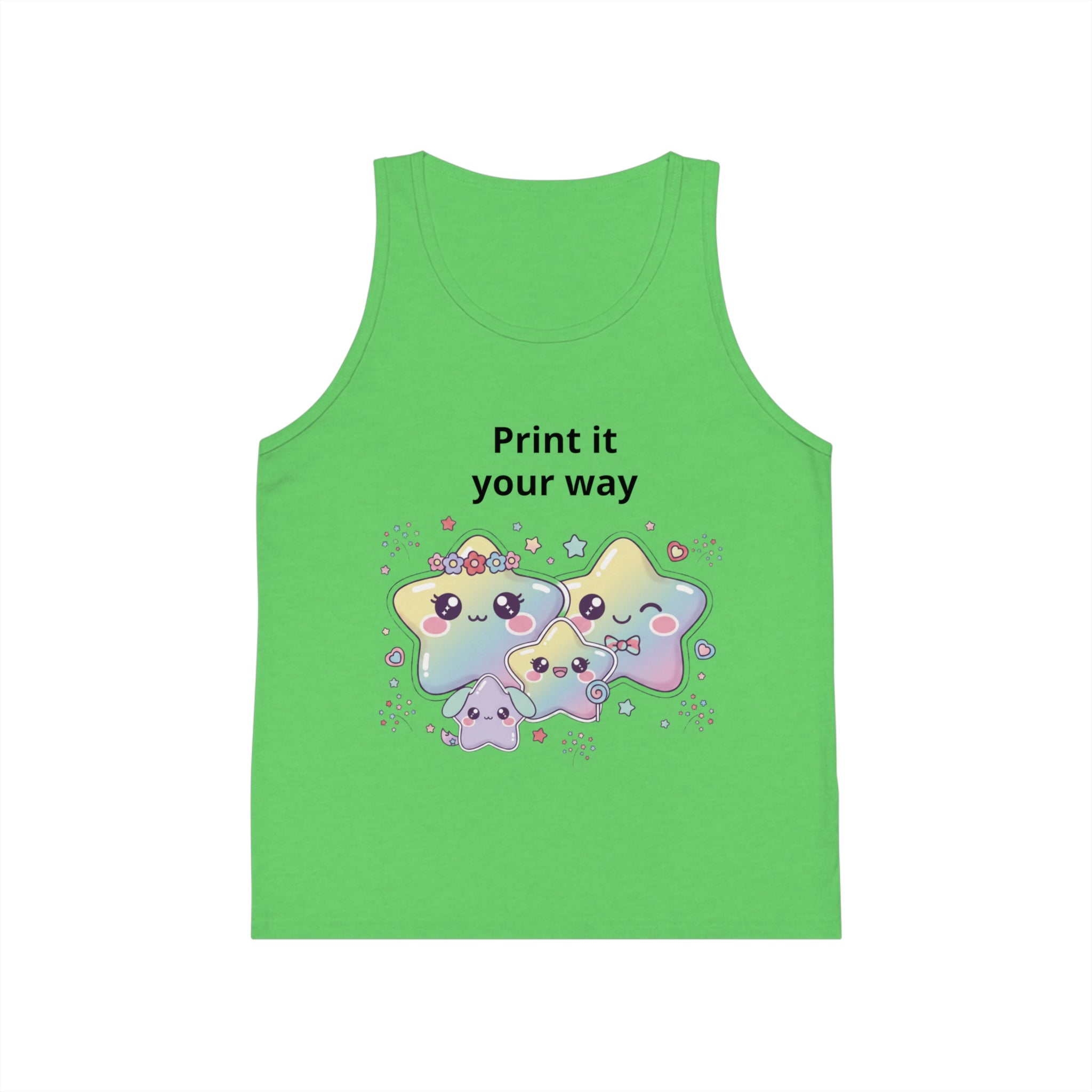 Family Star Kids 4th of July Tank — Soft Star Family Edition