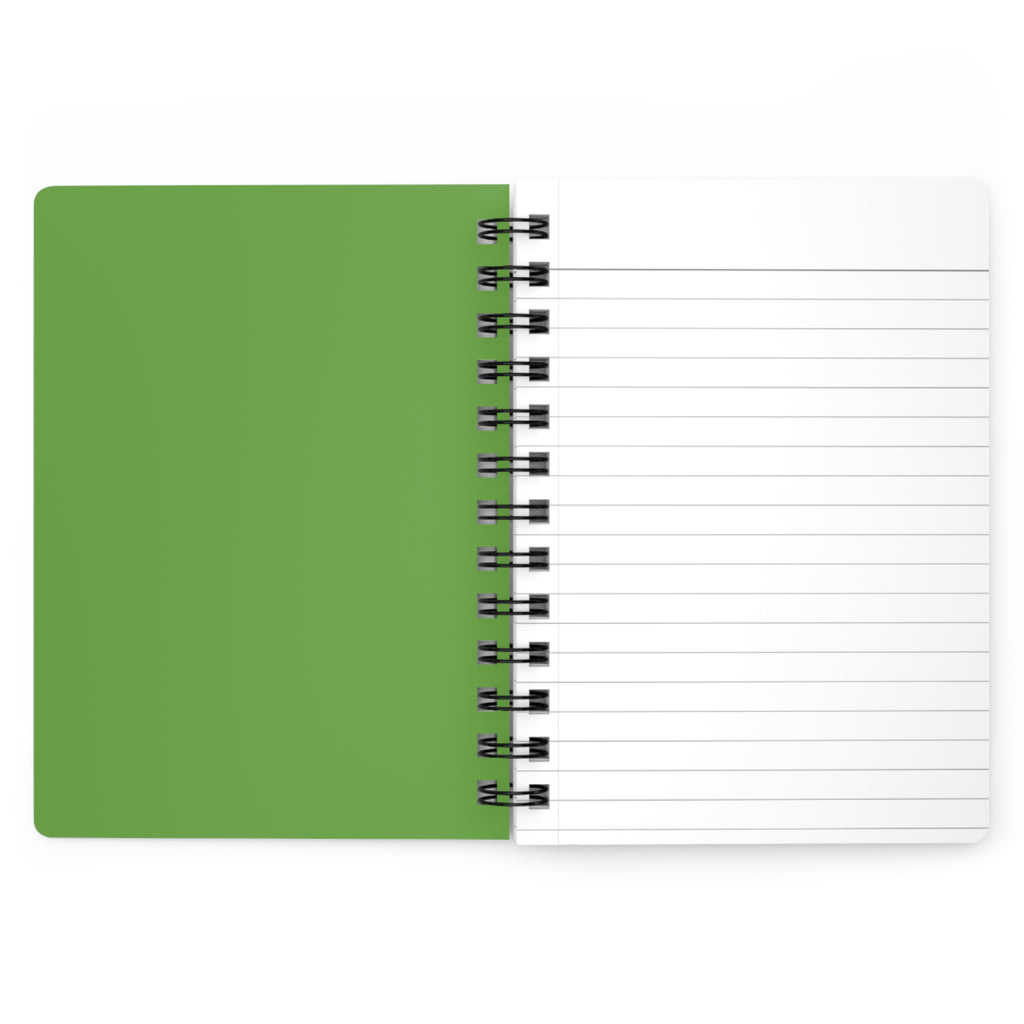 Back At It Spiral Notebook (Lime Green)— Motivational Back-to-School Journal for Students & Teachers