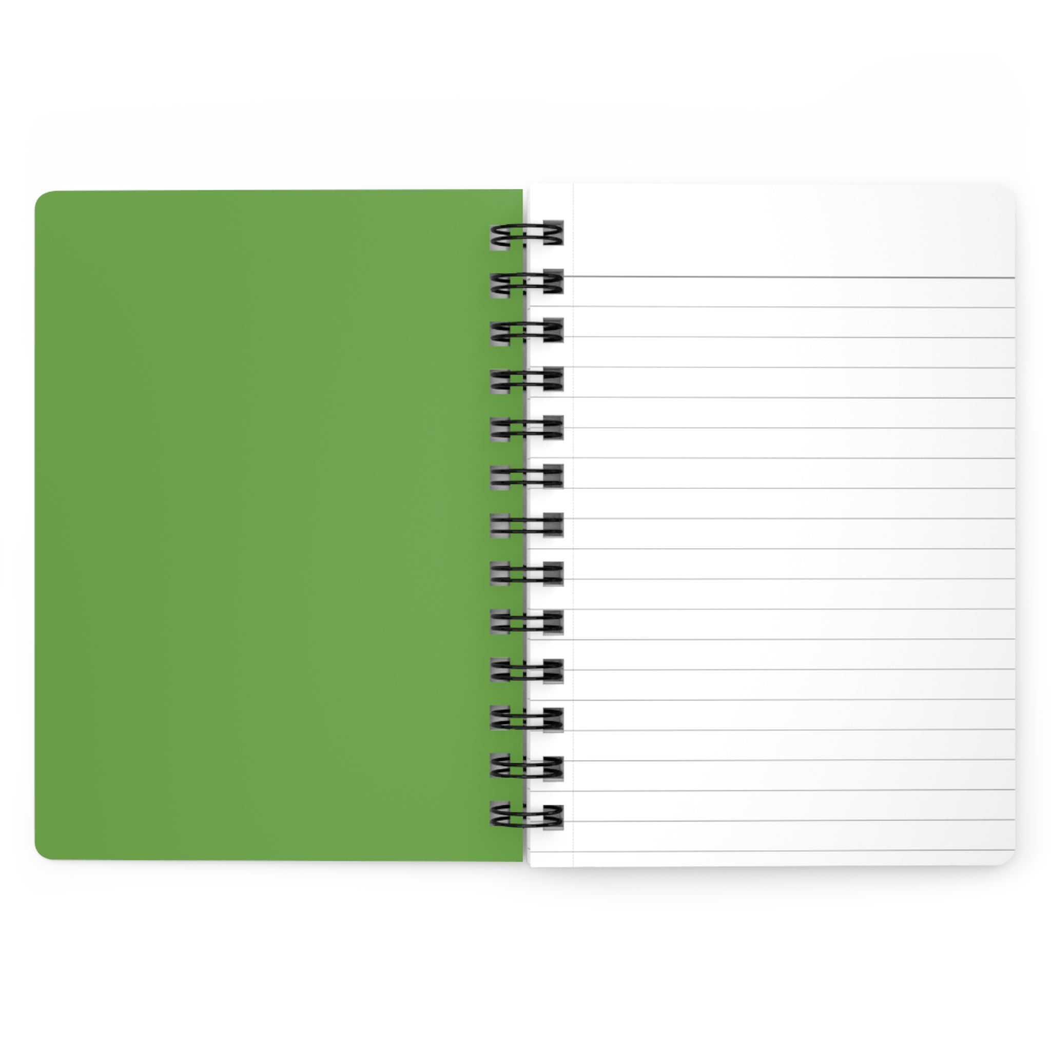 Back At It Spiral Notebook (Lime Green)— Motivational Back-to-School Journal for Students & Teachers