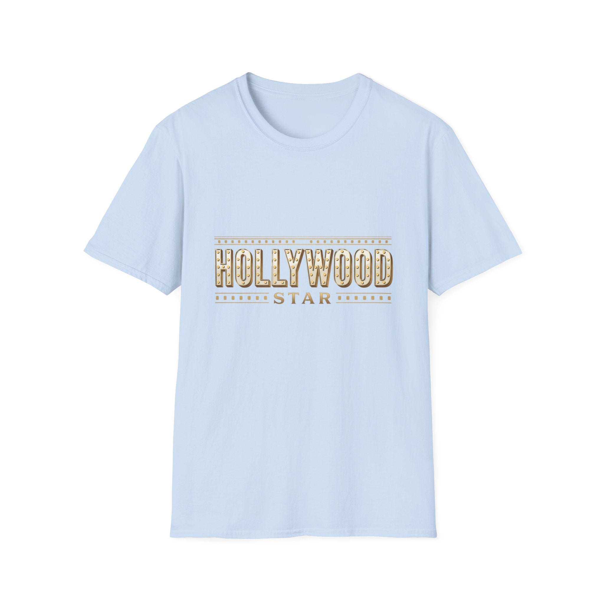Hollywood Star Vintage Marquee T-Shirt — Retro Movie Sign Graphic Tee