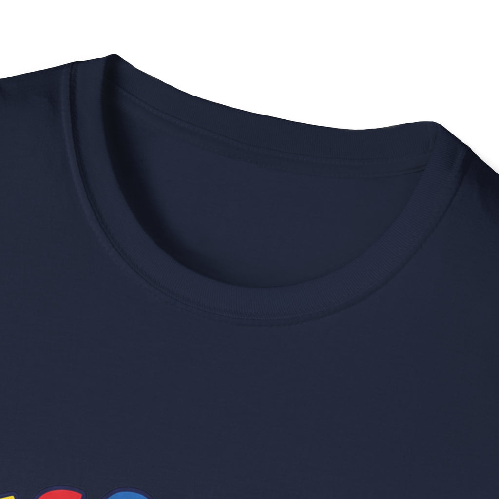 T-Shirt — “Ausomely One of One” Colorful Autism Awareness Tee