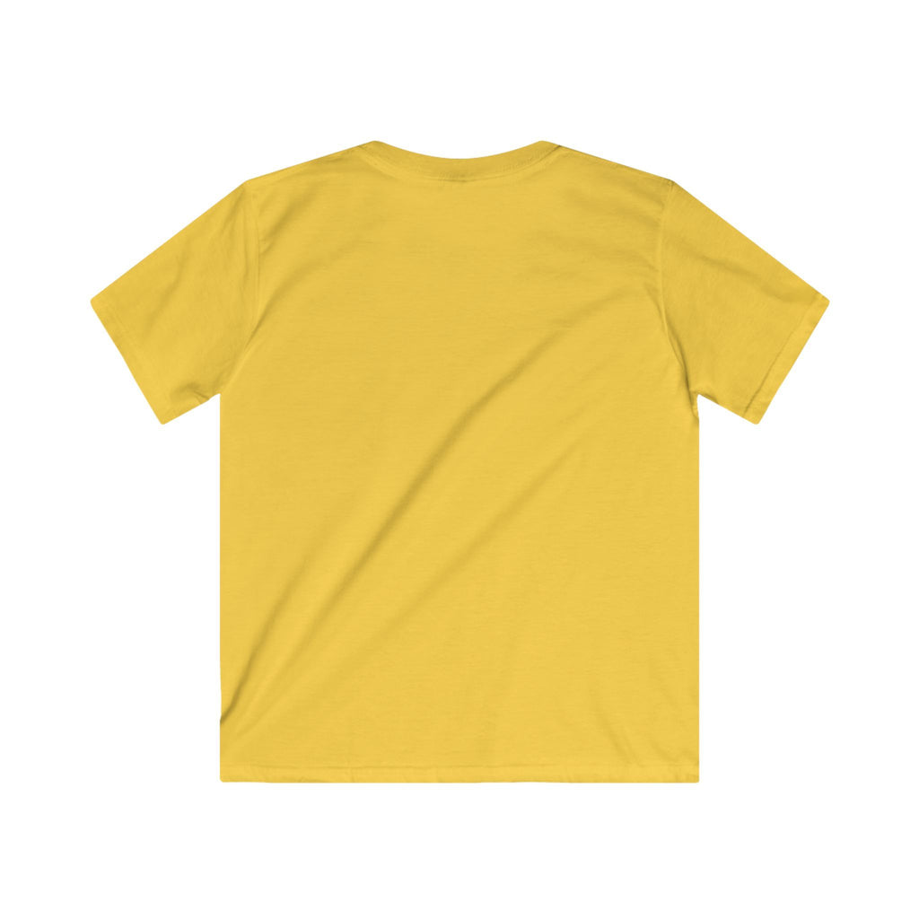 Kids Tee — "Back At It" Colorful Skate & Music Doodle Graphic