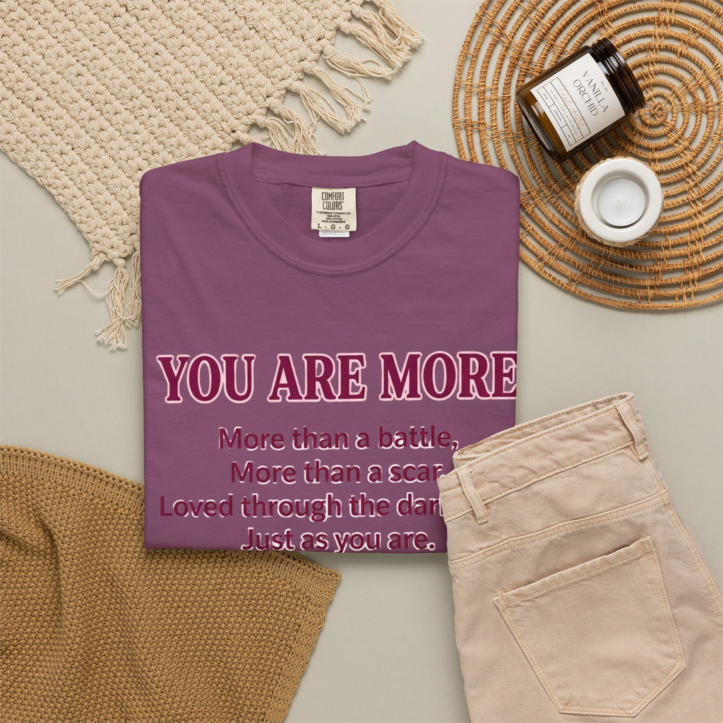 Pink Ribbon Poem T-Shirt | Breast Cancer Awareness & Hope