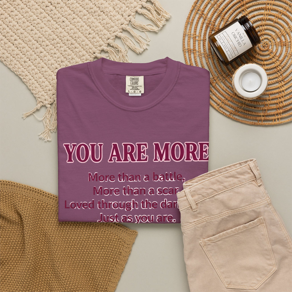 Pink Ribbon Poem T-Shirt | Breast Cancer Awareness & Hope