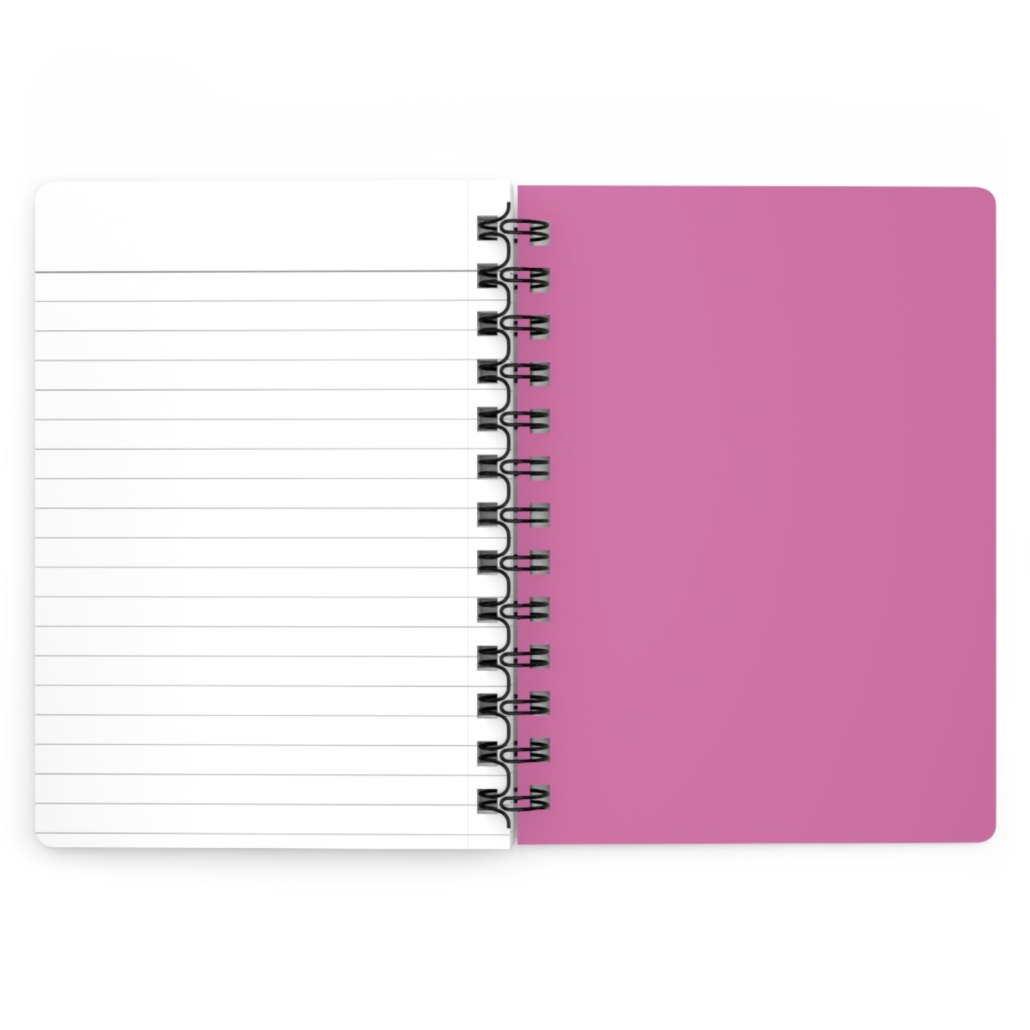 Back At It Spiral Notebook(Pink) — Motivational Back-to-School Journal for Students & Teachers