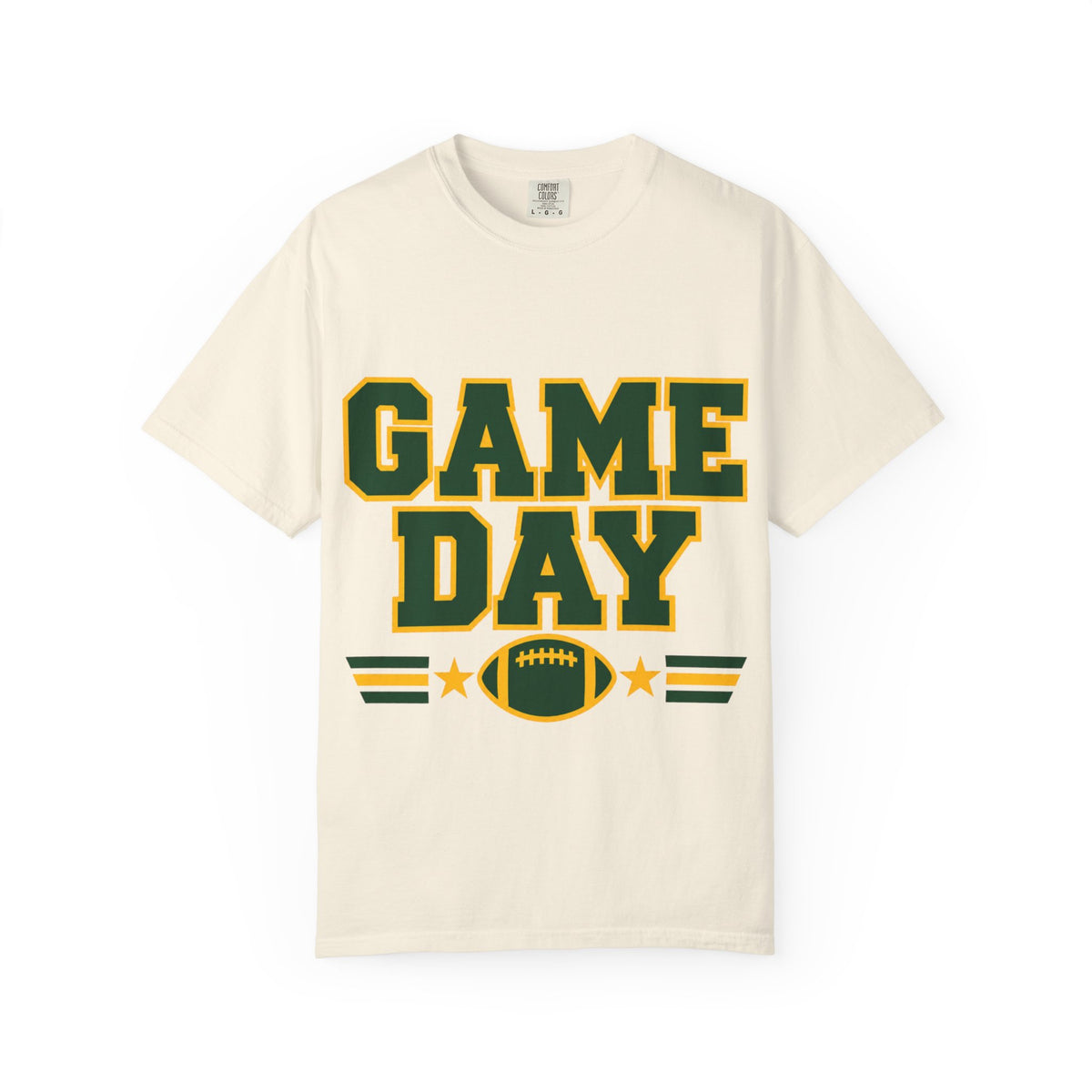 Game Day Football Shirt – Green & Gold