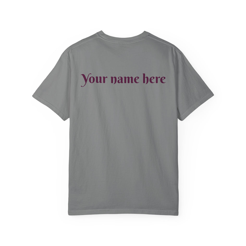 Breast Cancer Awareness T-Shirt — "She Rang the Bell" Personalized Tee