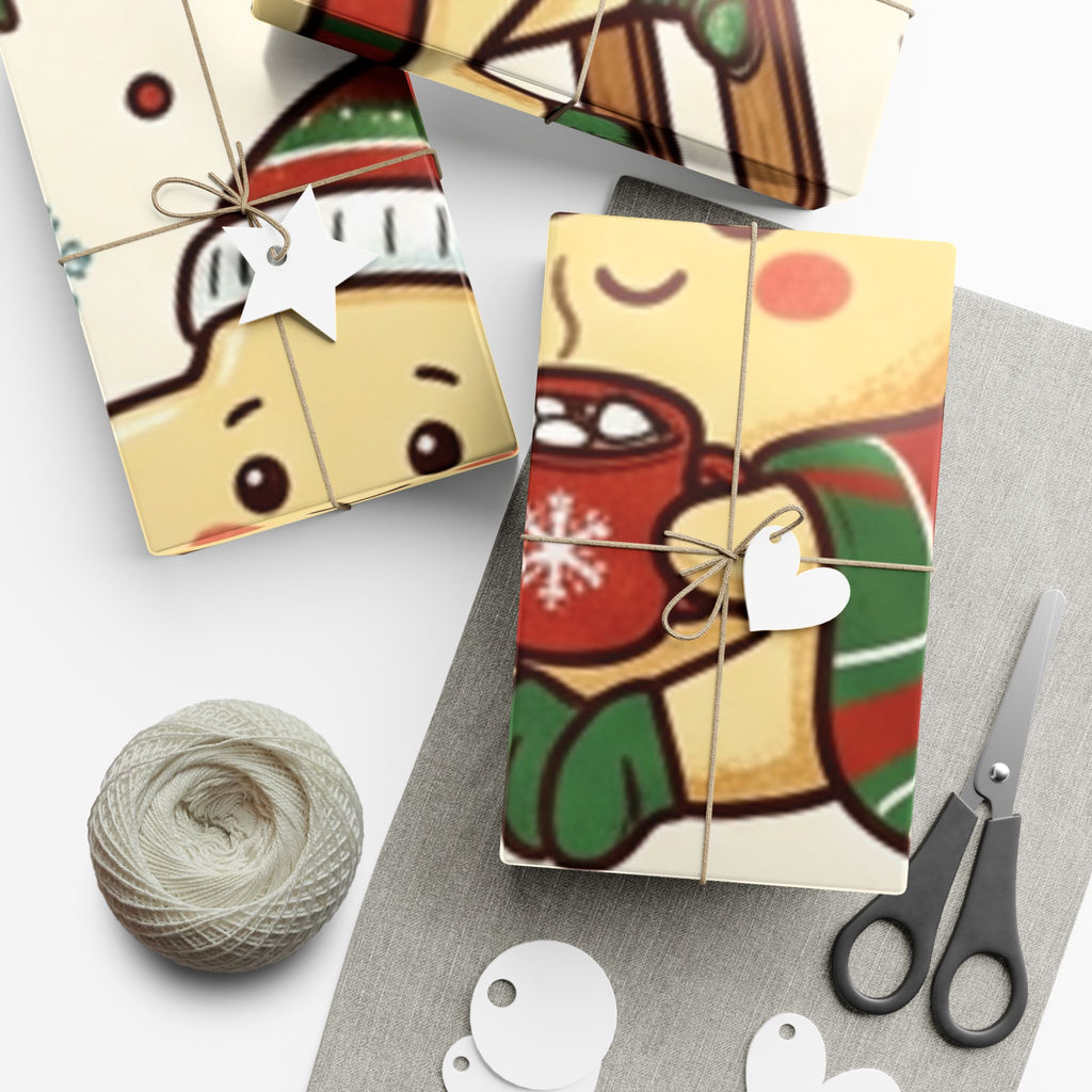 Starry Winter Fun Christmas Wrapping Paper