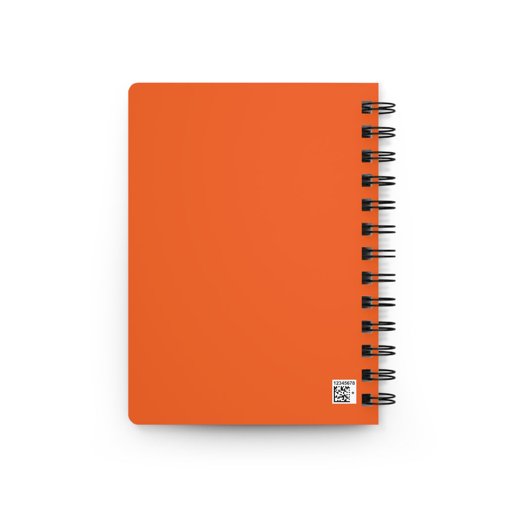 Back At It Spiral Notebook(Orange) — Motivational Back-to-School Journal for Students & Teachers