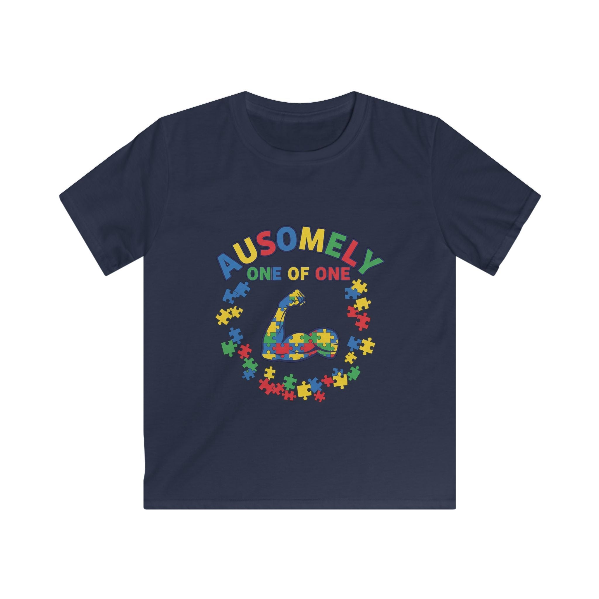AUSOMELY One of One | Family Star Autism Awareness Graphic Tee