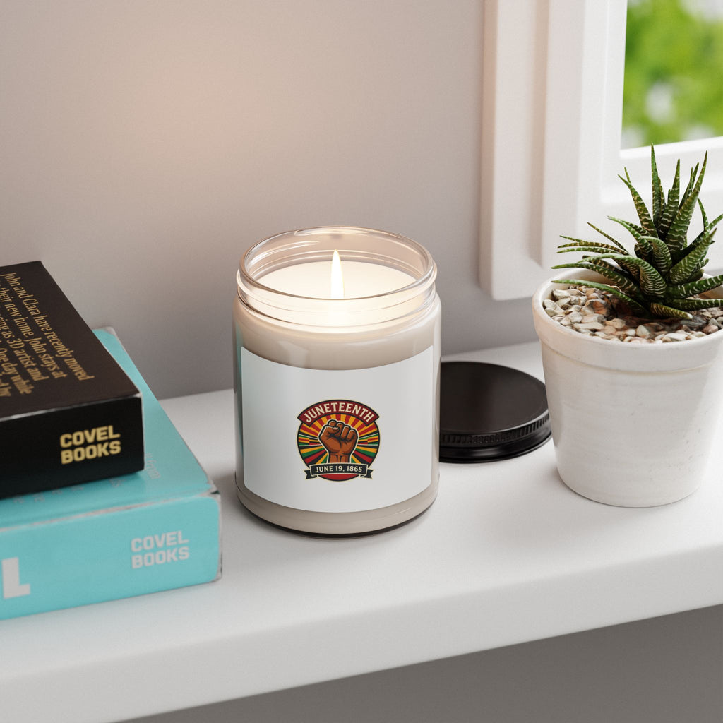 Juneteenth Inspired Scented Soy Candle — 9oz Freedom Celebration Candle