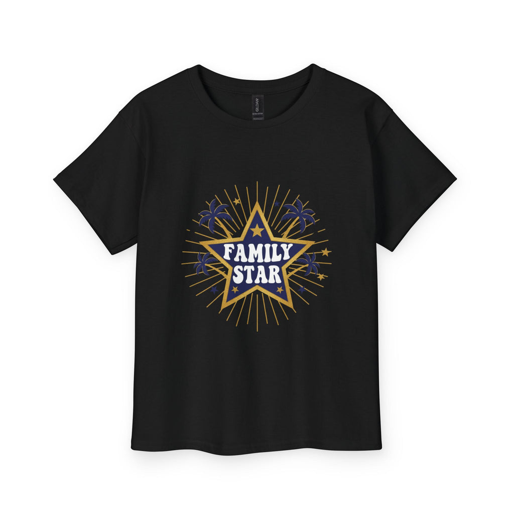 Youth Tee — "Family Star" Graphic Kids T-Shirt