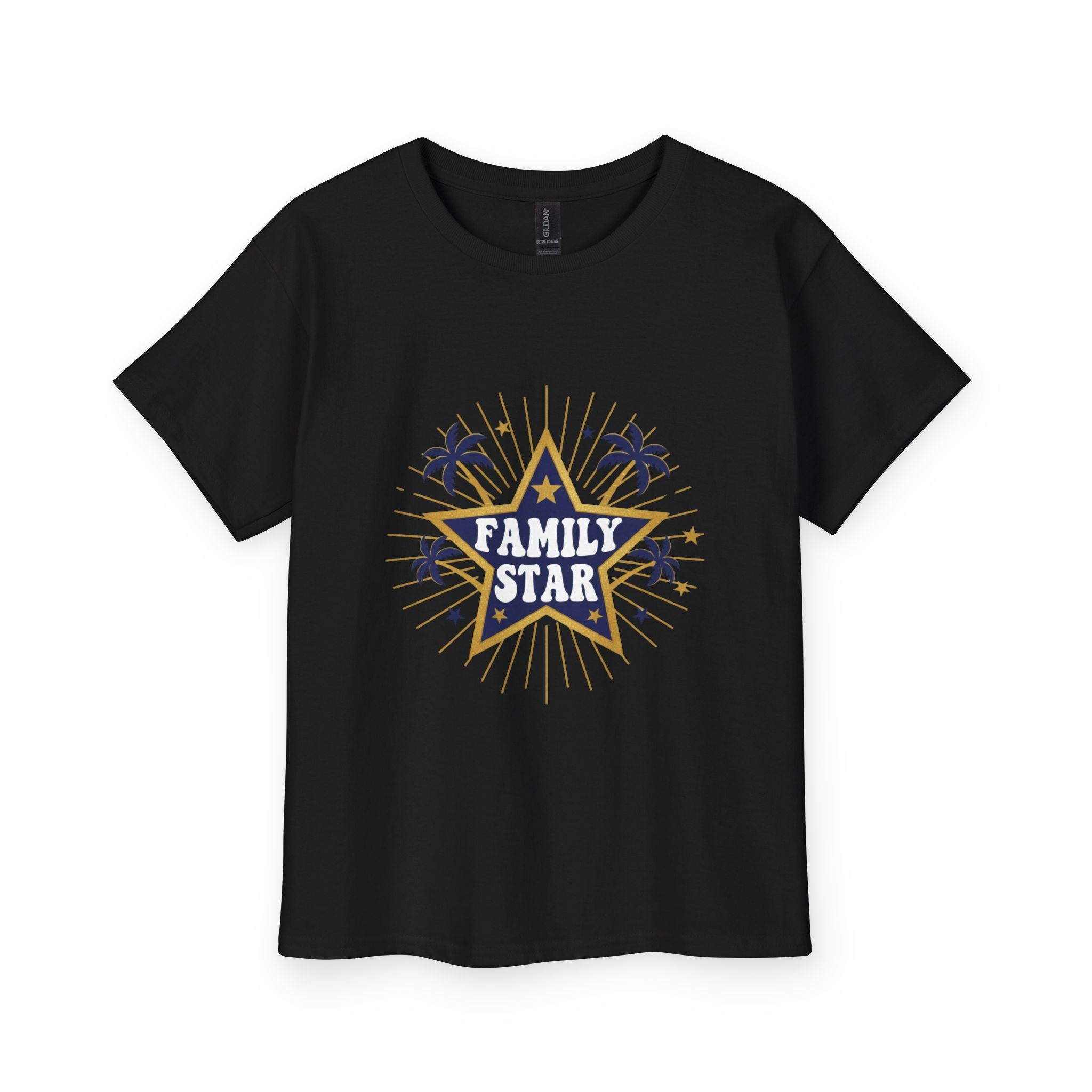 Youth Tee — "Family Star" Graphic Kids T-Shirt