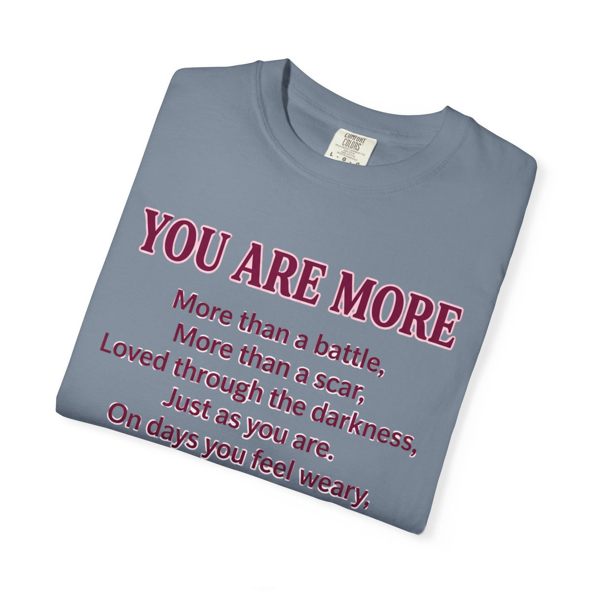 Pink Ribbon Poem T-Shirt | Breast Cancer Awareness & Hope