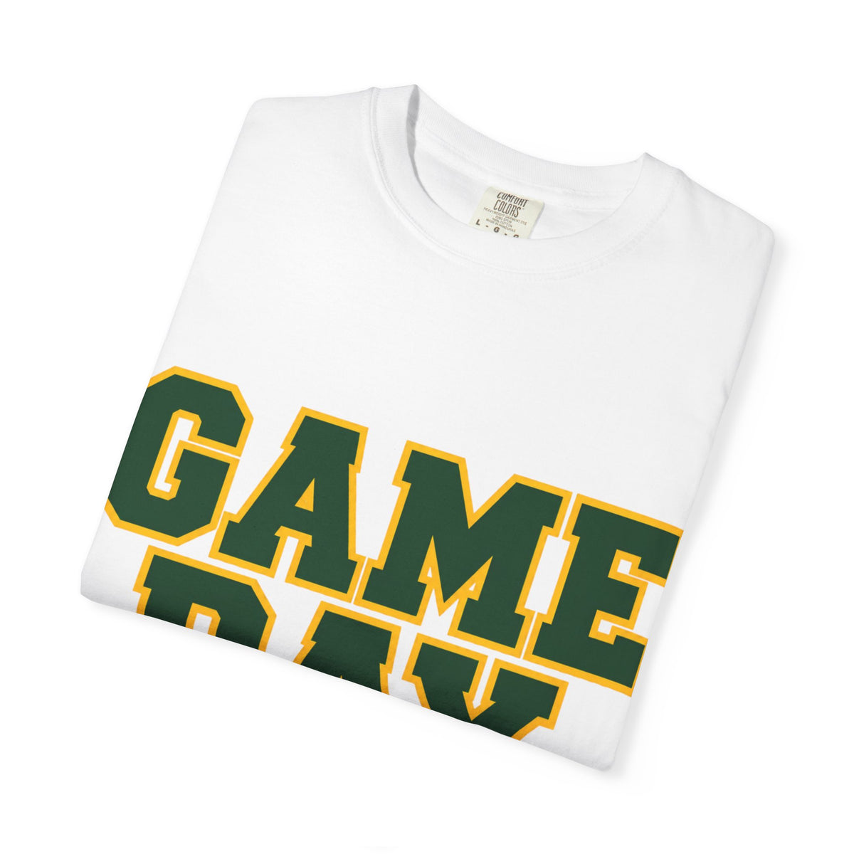 Game Day Football Shirt – Green & Gold