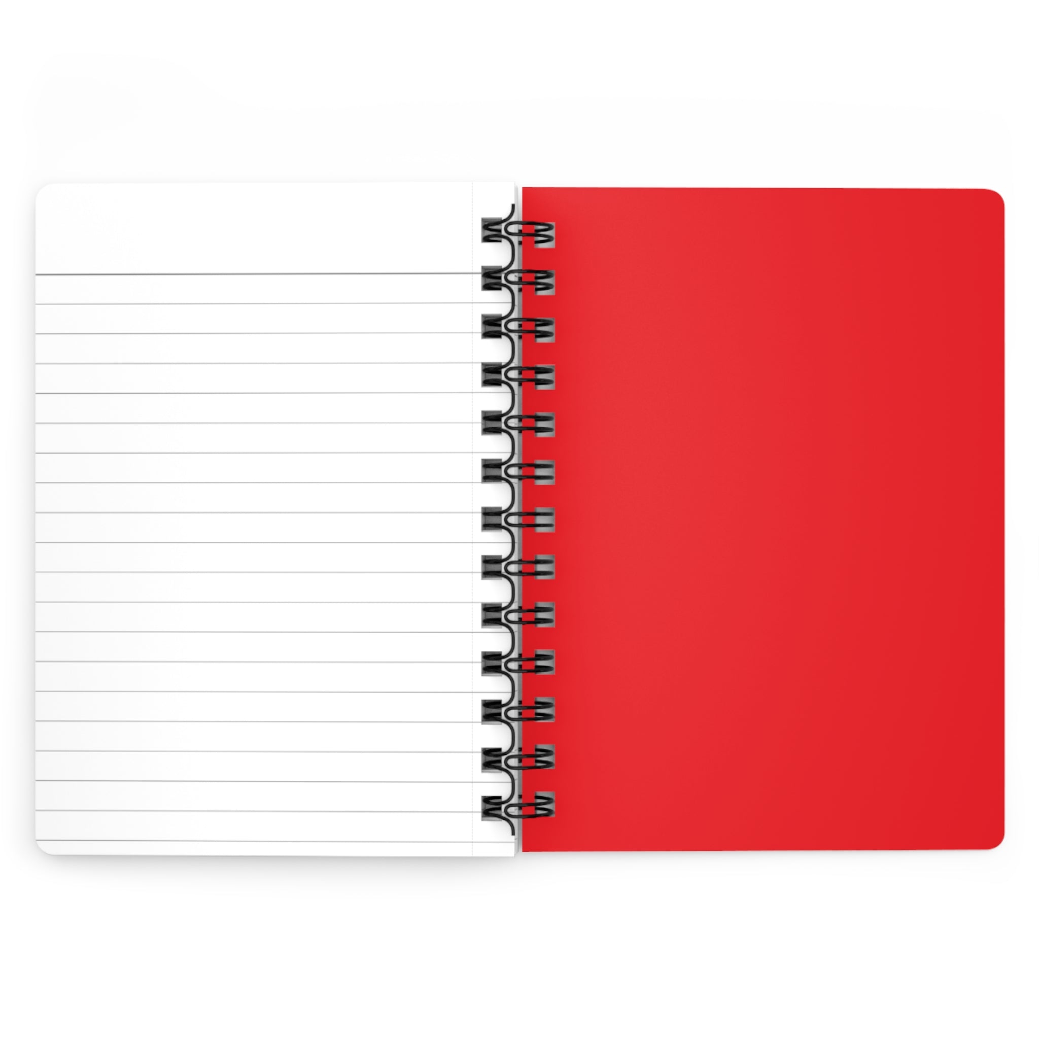 Back At It Spiral Notebook (Red) — Motivational Back-to-School Journal for Students & Teachers