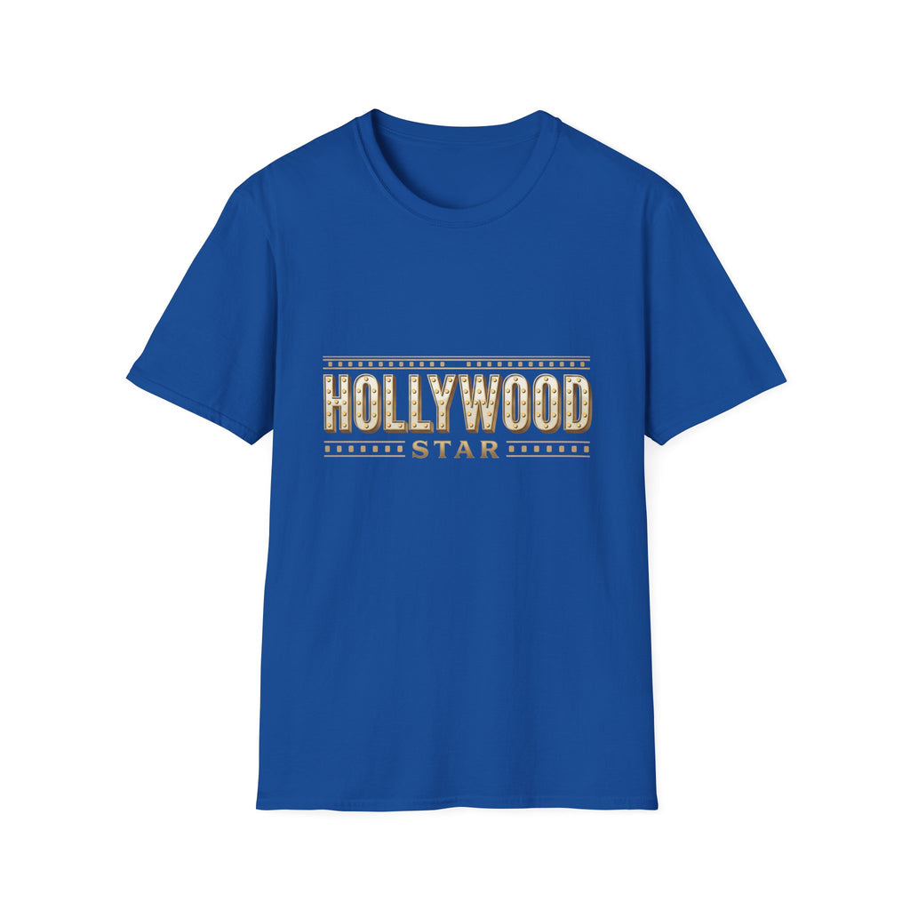 Hollywood Star Vintage Marquee T-Shirt — Retro Movie Sign Graphic Tee