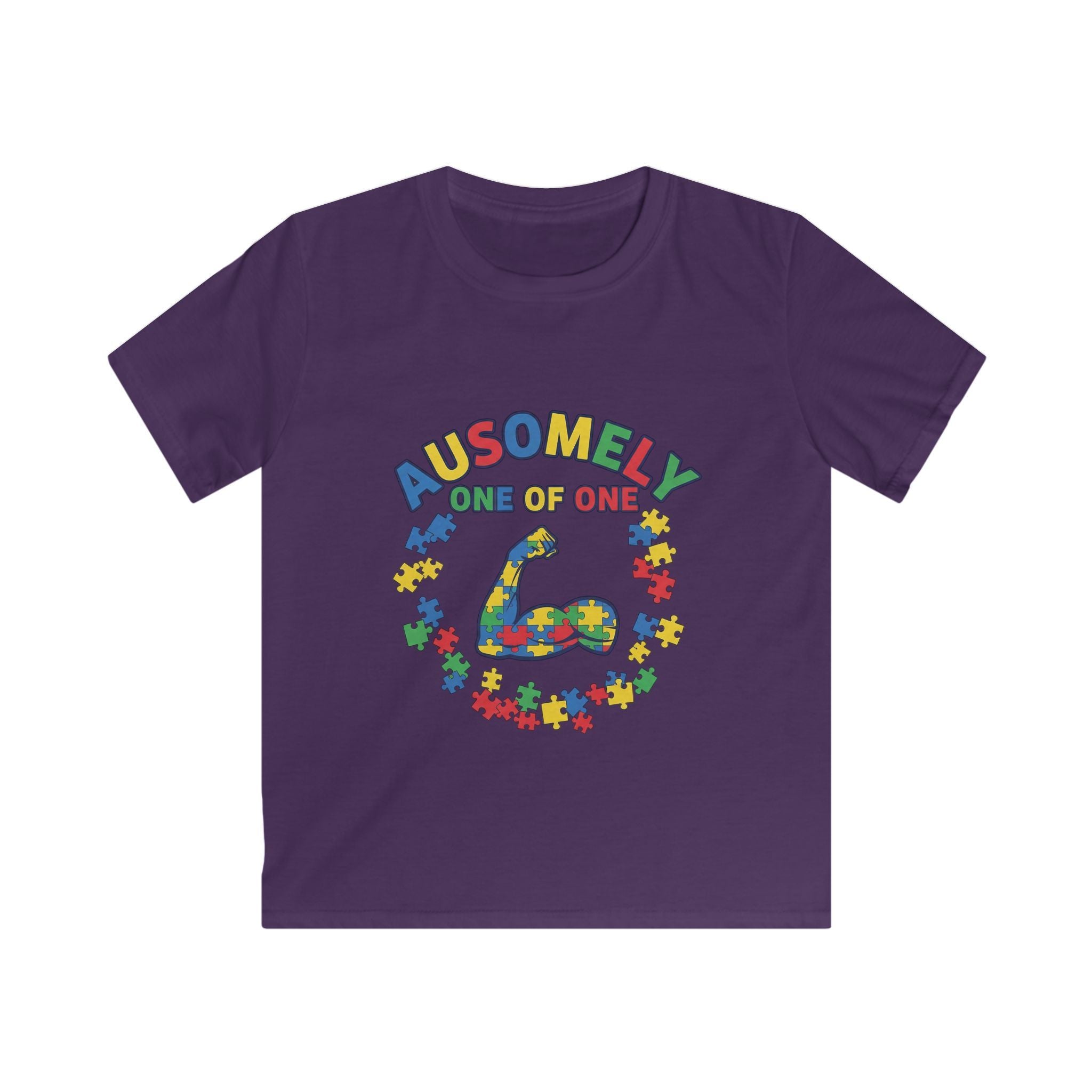 AUSOMELY One of One | Family Star Autism Awareness Graphic Tee
