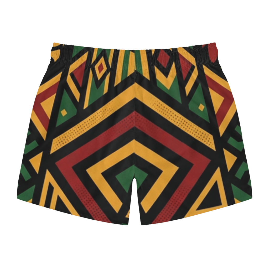 Juneteenth Family Star Swim Trunks