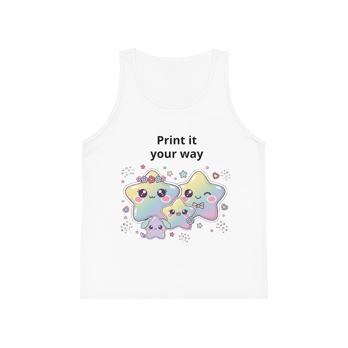 Family Star Kids 4th of July Tank — Soft Star Family Edition