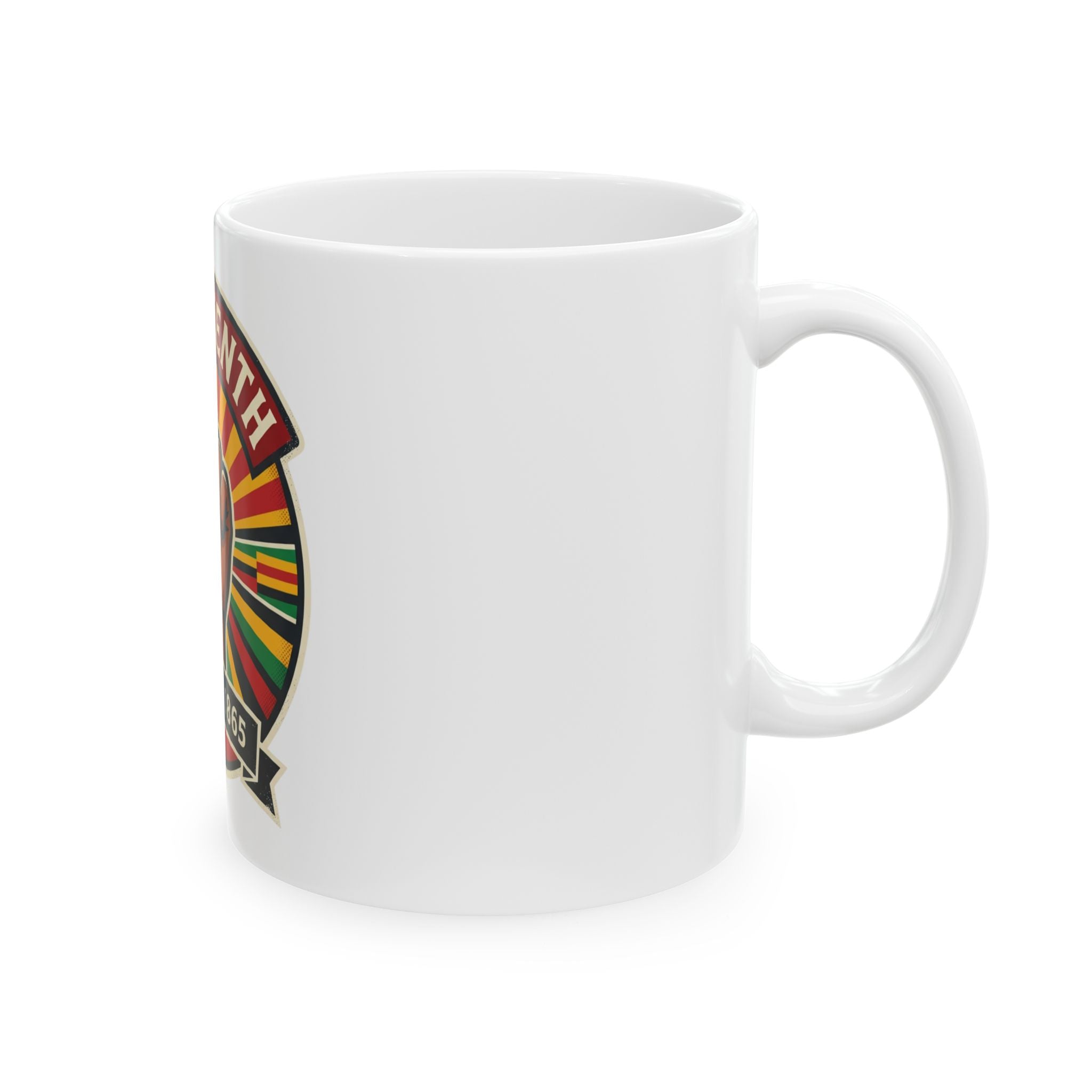 Juneteenth Inspired Ceramic Mug, (11oz, 15oz)