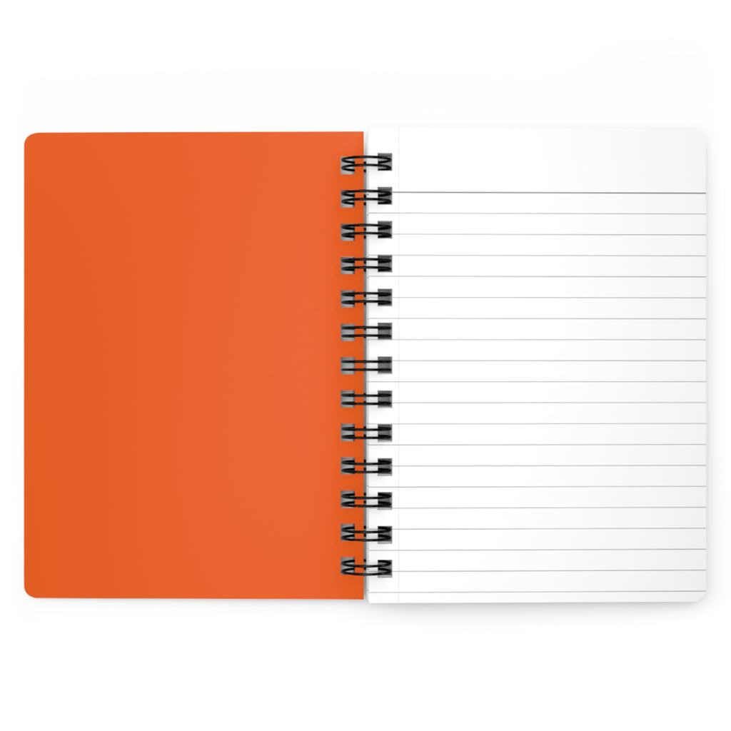 Back At It Spiral Notebook(Orange) — Motivational Back-to-School Journal for Students & Teachers