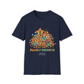 Family Reunion T-Shirt — Colorful Smiling Star Pile