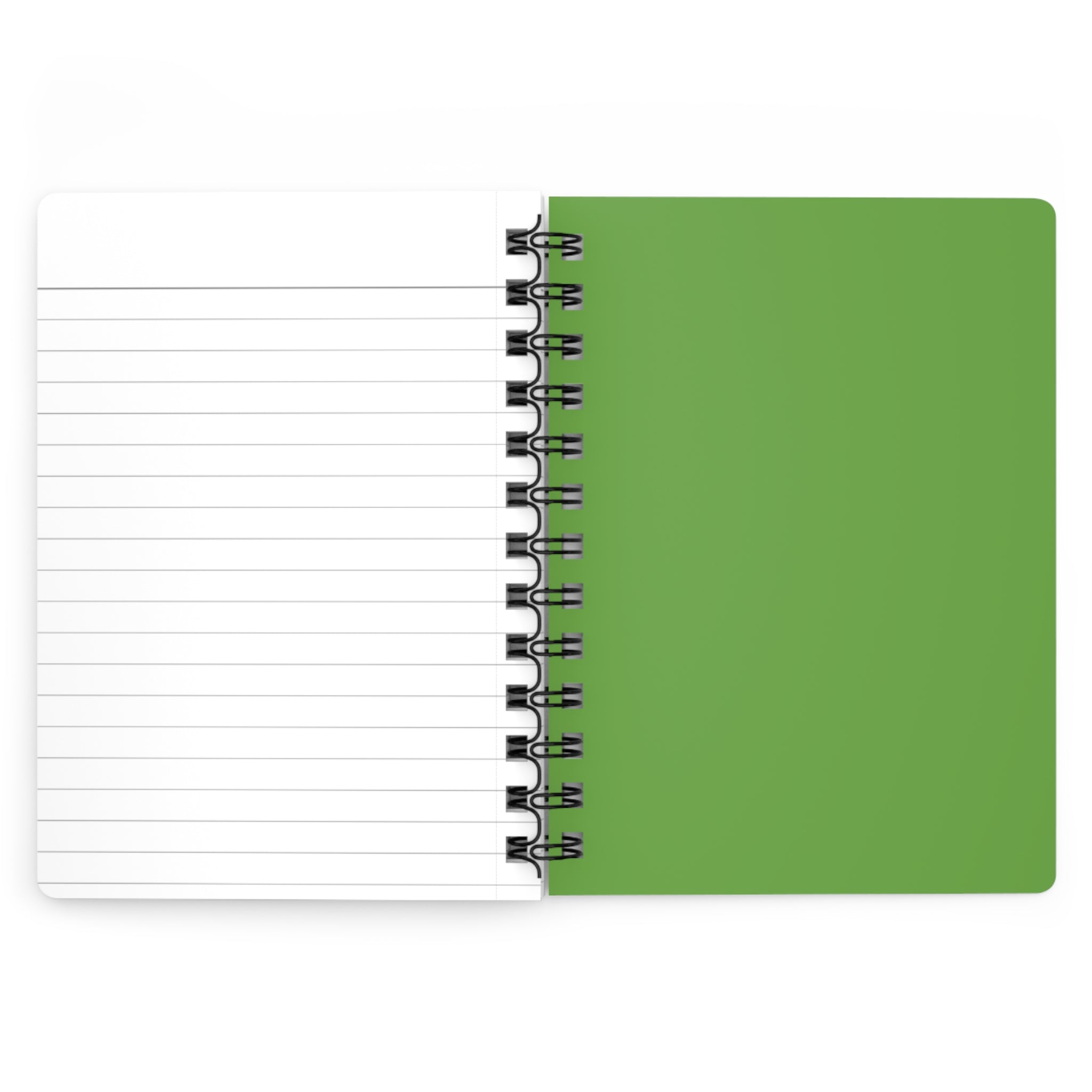 Stay Inspired Beach Spiral Notebook | Family Star (light green)
