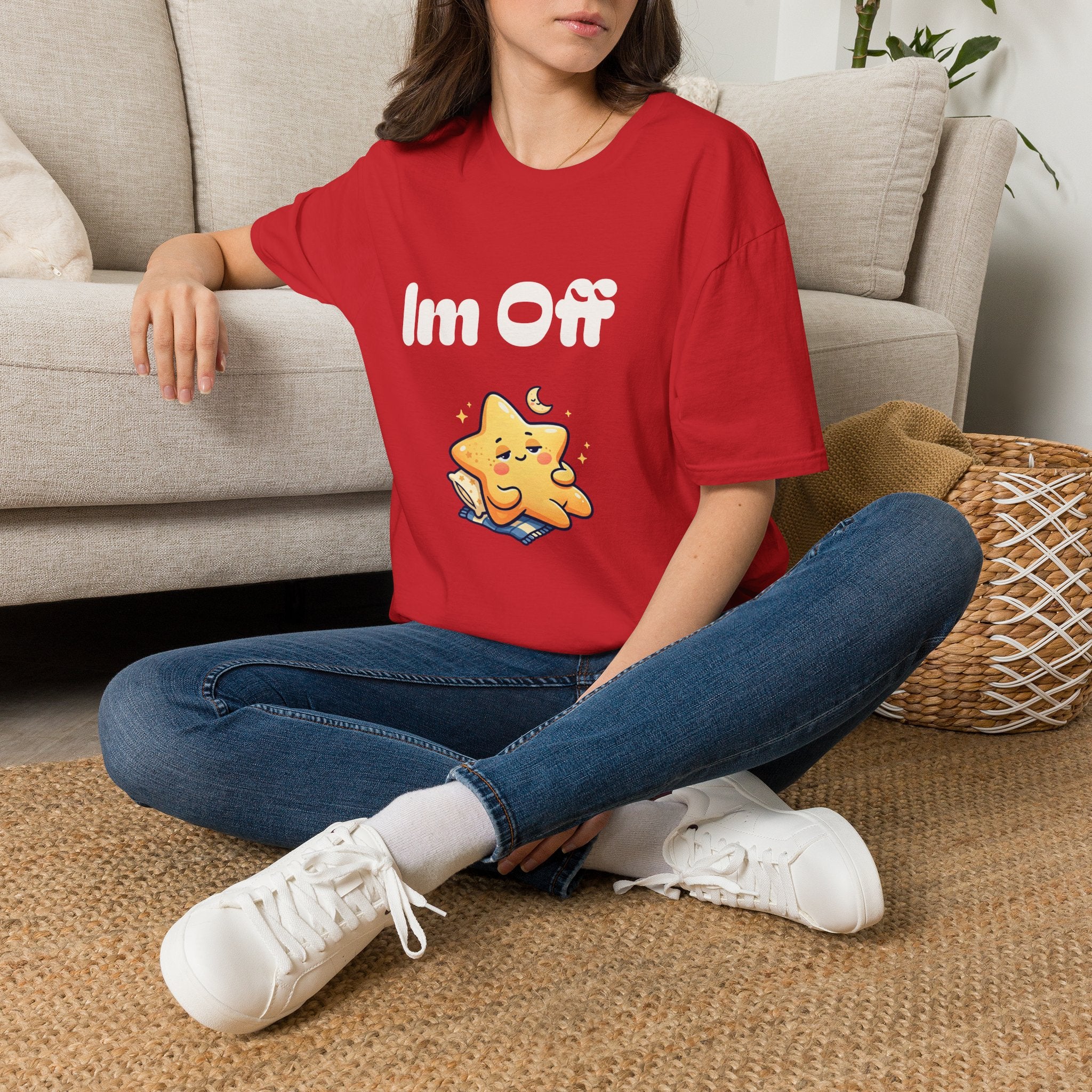 'I'm Off' Cartoon Star Tee