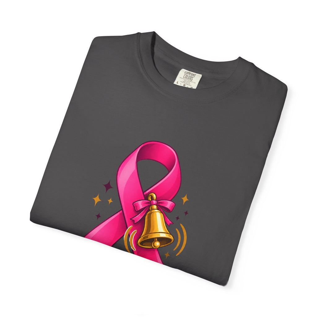 Breast Cancer Awareness T-Shirt — "She Rang the Bell" Personalized Tee