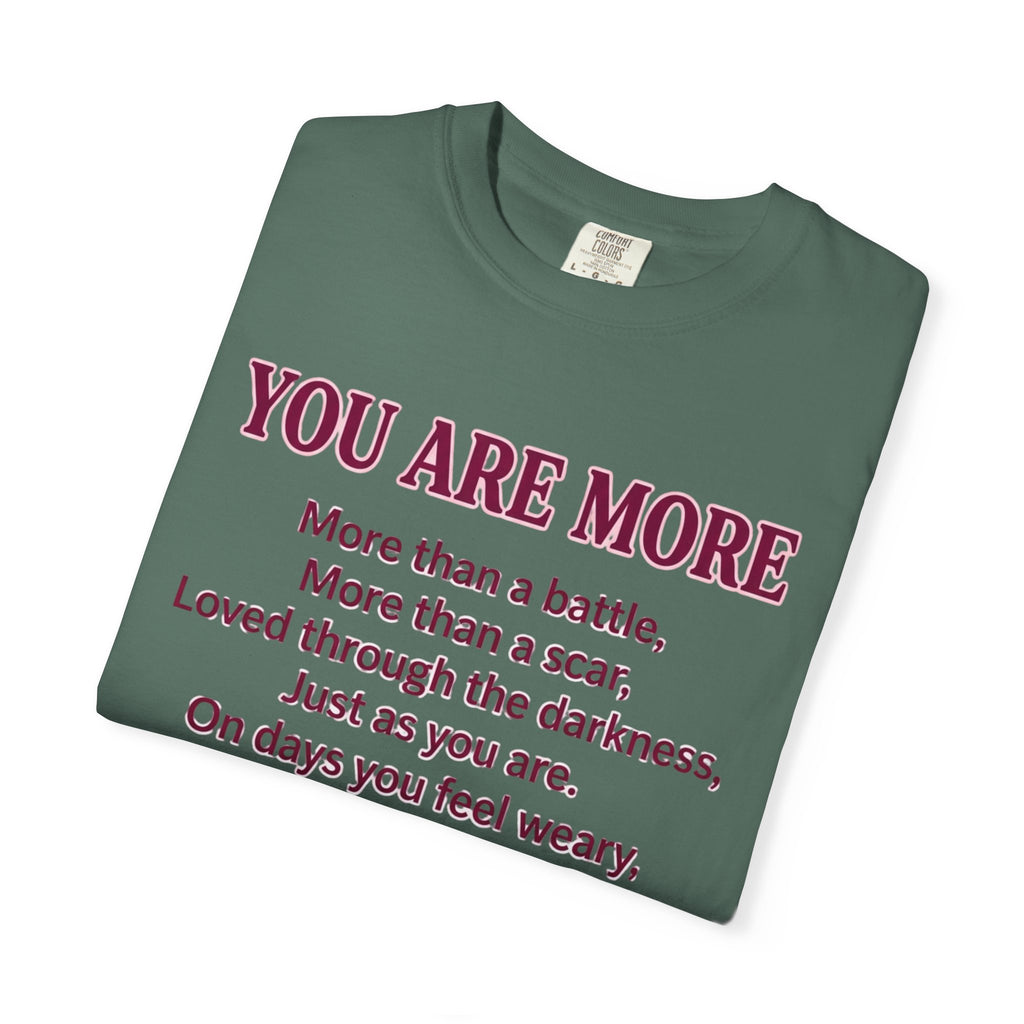 Pink Ribbon Poem T-Shirt | Breast Cancer Awareness & Hope