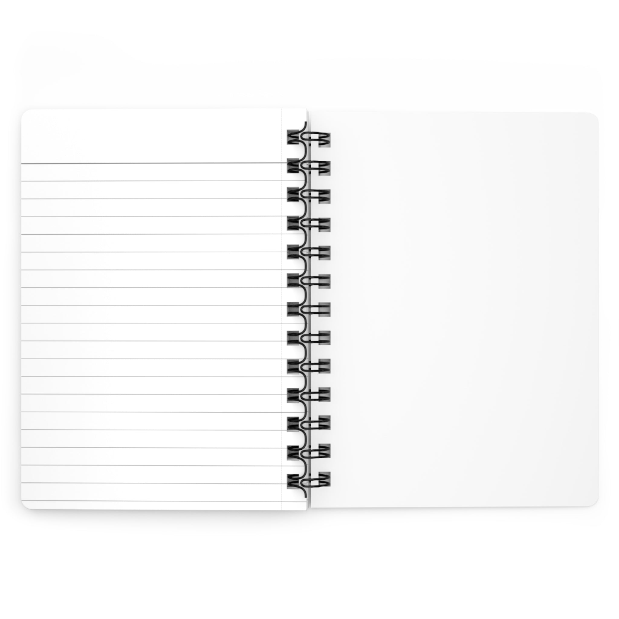 Stay Inspired Beach Spiral Notebook | Family Star (white)
