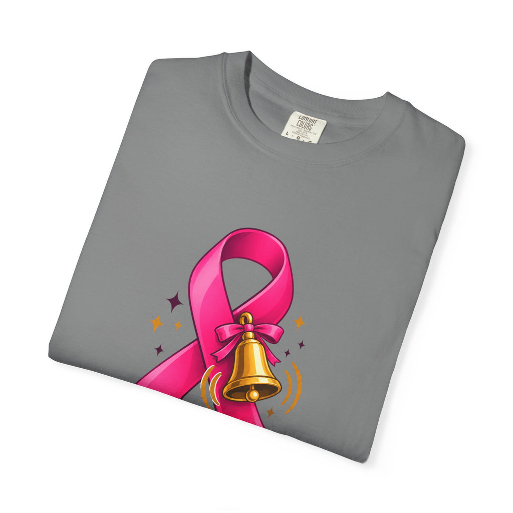 Breast Cancer Awareness T-Shirt — "She Rang the Bell" Personalized Tee