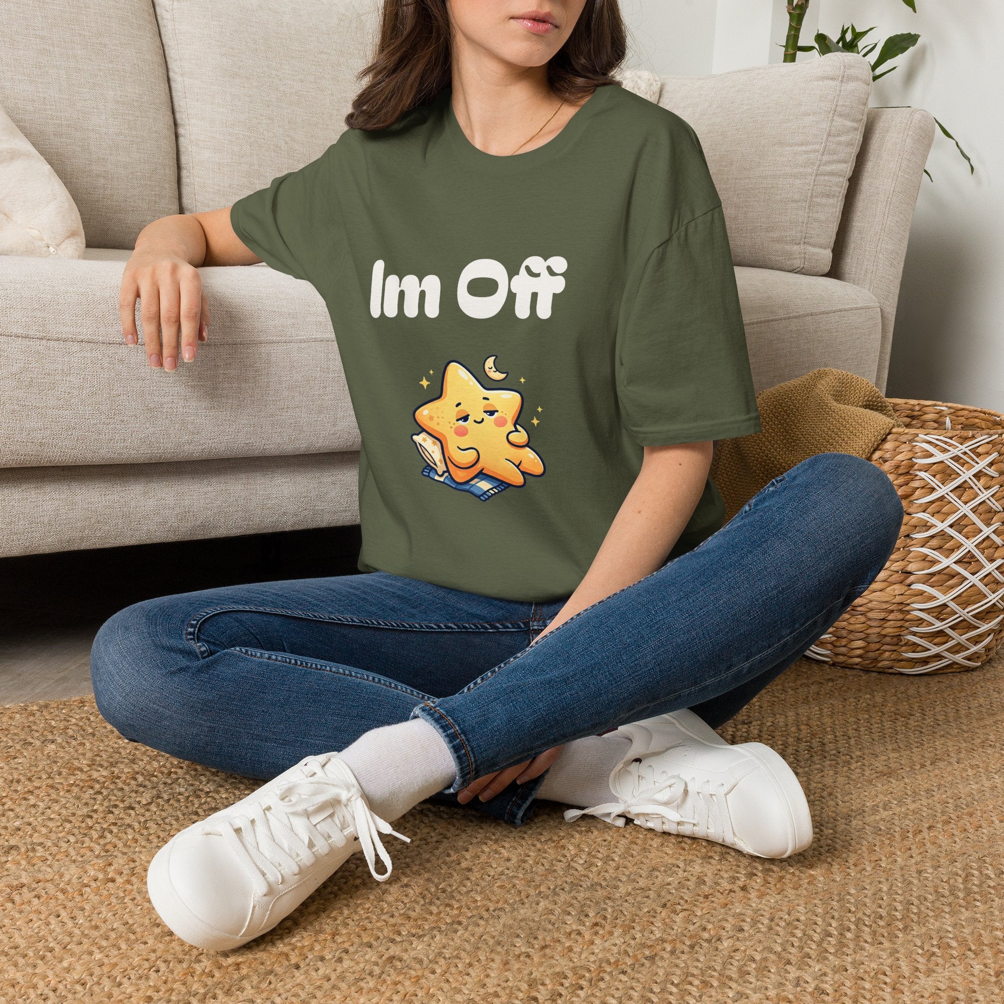 'I'm Off' Cartoon Star Tee