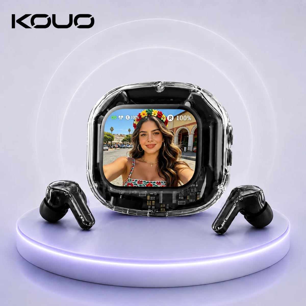 Smart Translation Wireless Earphones — 144 Language HiFi Bluetooth Headset