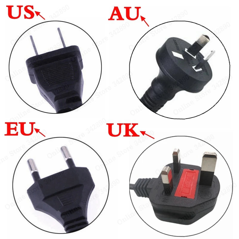 36V Lithium Battery Charger — 42V 2A Universal Output