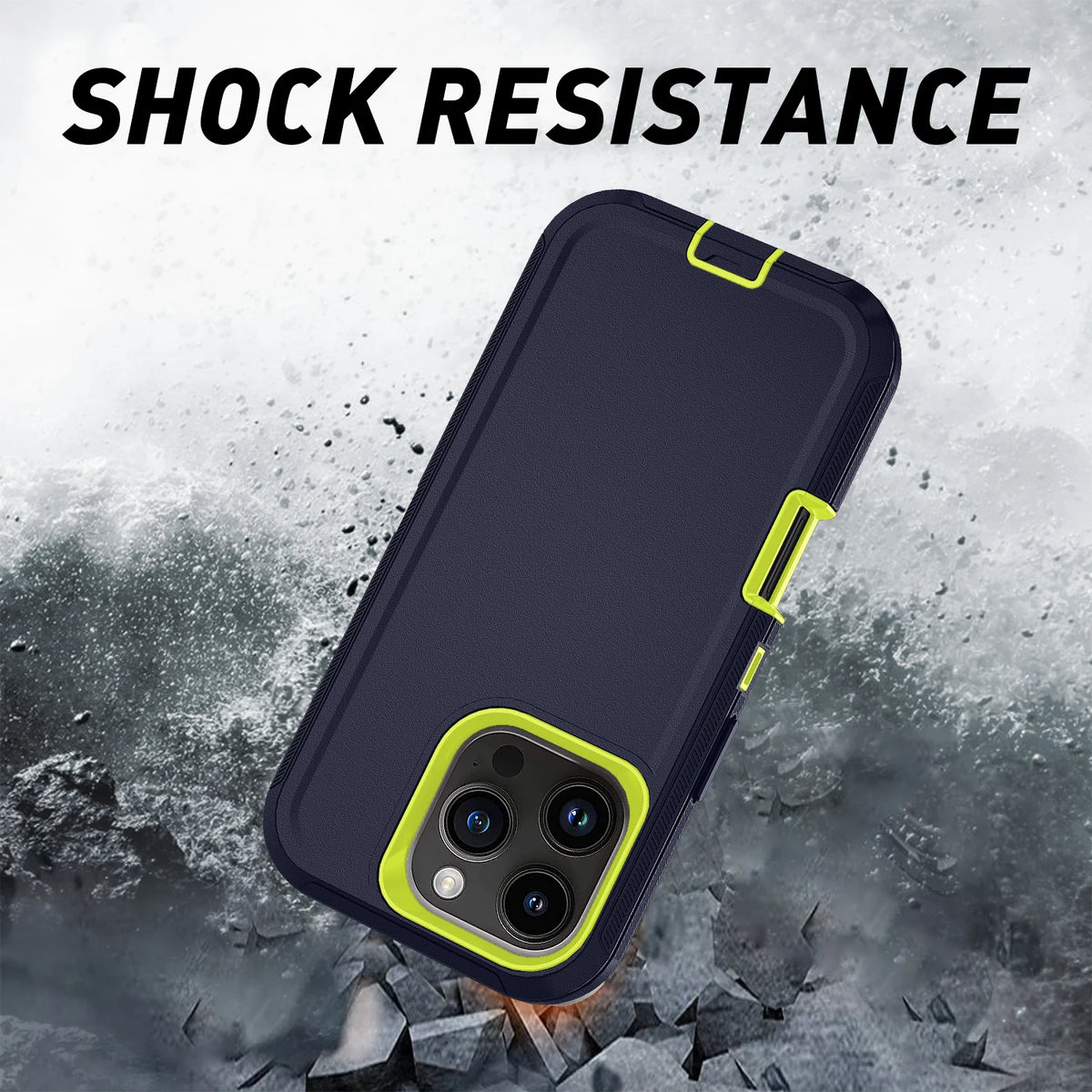 Armor Shockproof Defender iPhone Case | Hard PC + TPU Protection