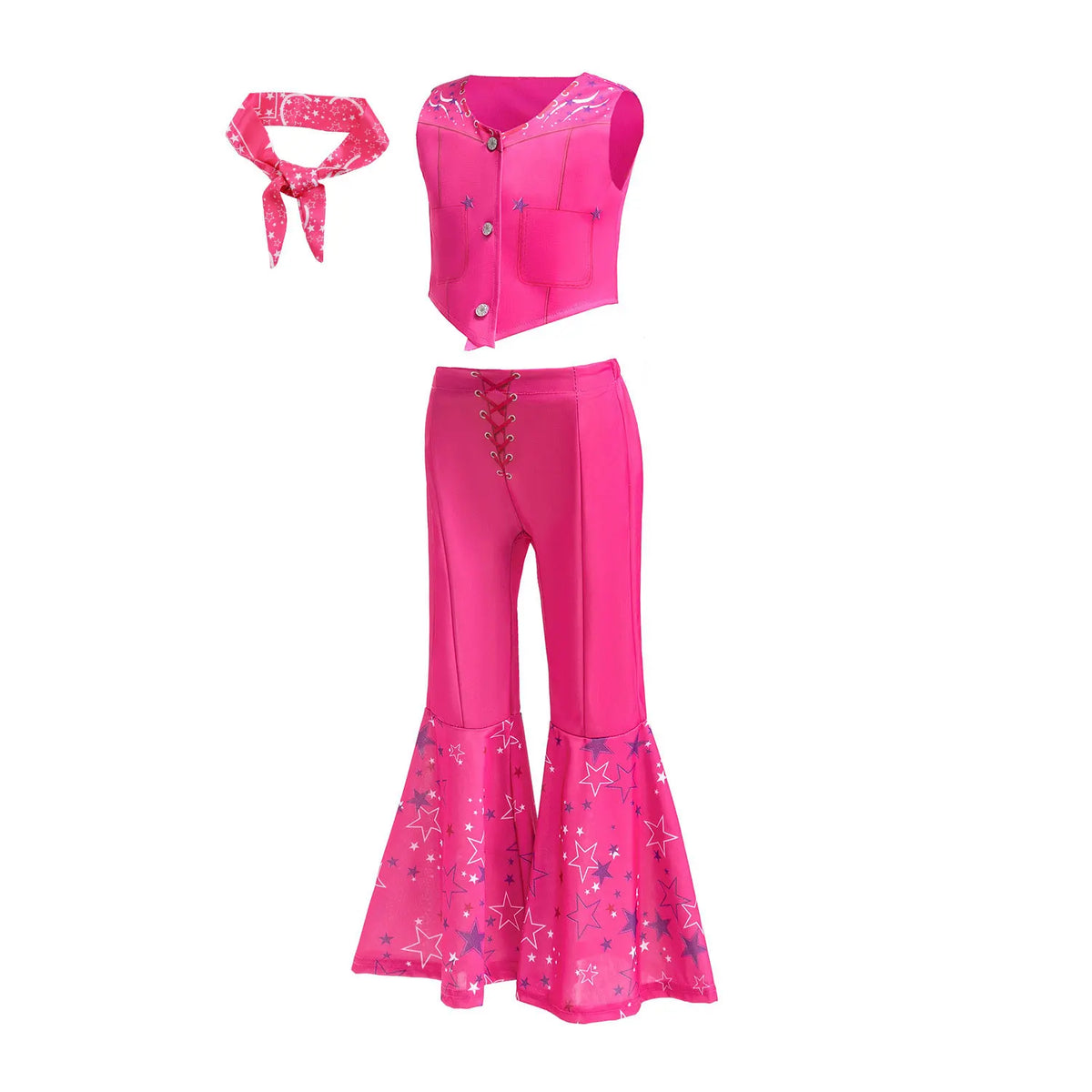 Descendant Costume Play 2026 Teen Fantasy Comedy Film The Rising of Red Cosplay Kylie Cool Outfit Halloween Dress up for Girls