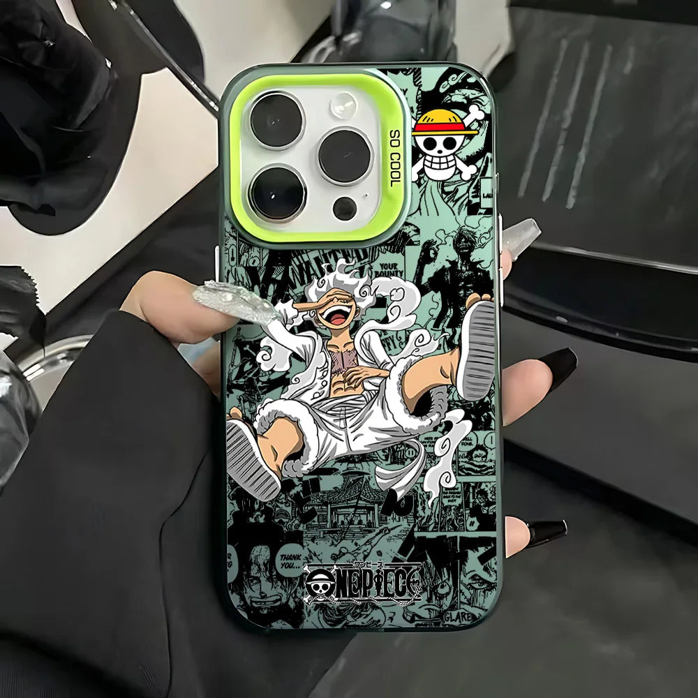 Anime One Piece Luffy iPhone Case | Anti-Drop Matte Back Cover