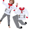 Chef Clothes Kids Halloween Costume Boys Cooking Game Uniform for Cosplay Party Toddler Preschool Career Day Theme Clothing Sets