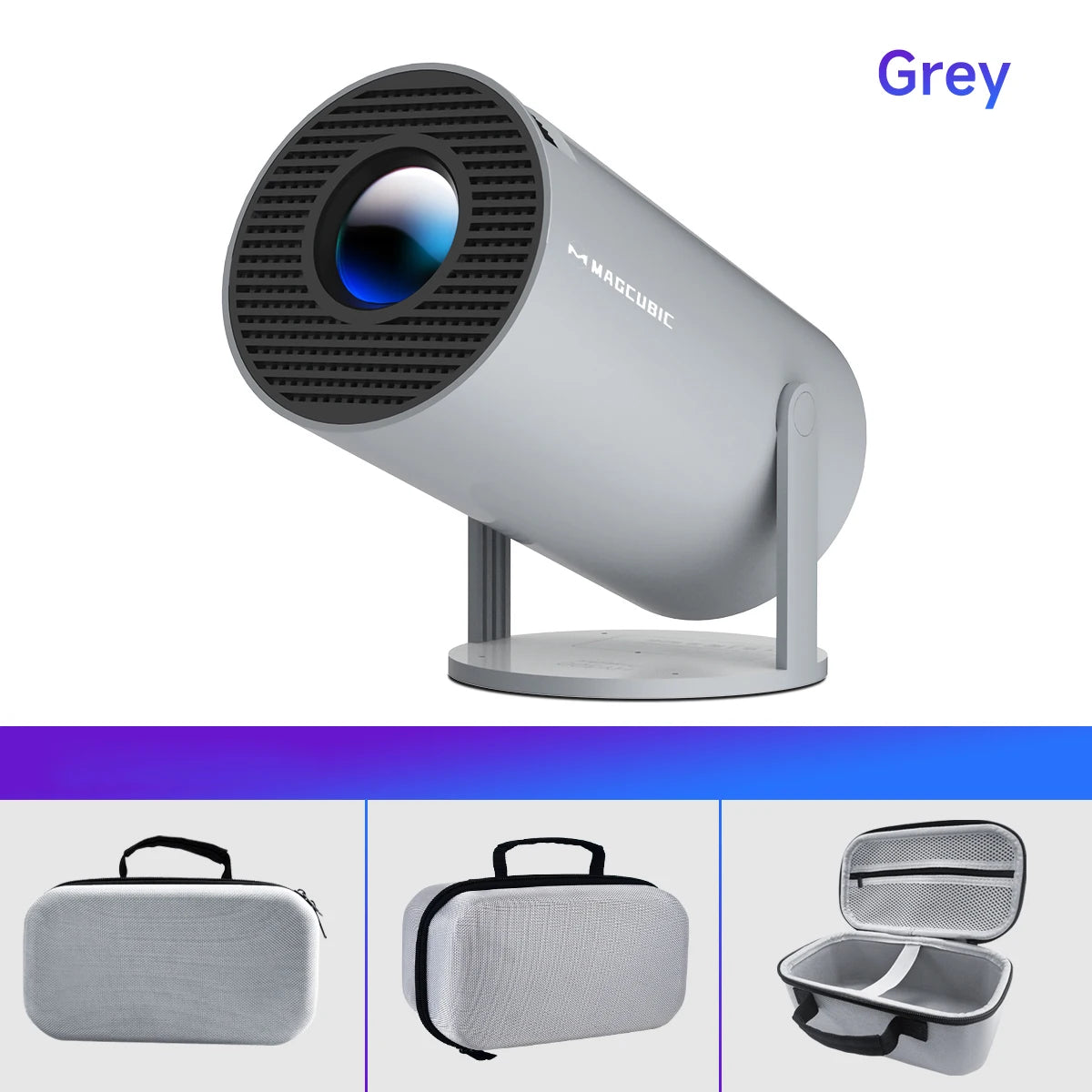 Magcubic HY300 Pro 4K Projector — Android 11, Dual WiFi6, Home Cinema & Outdoor