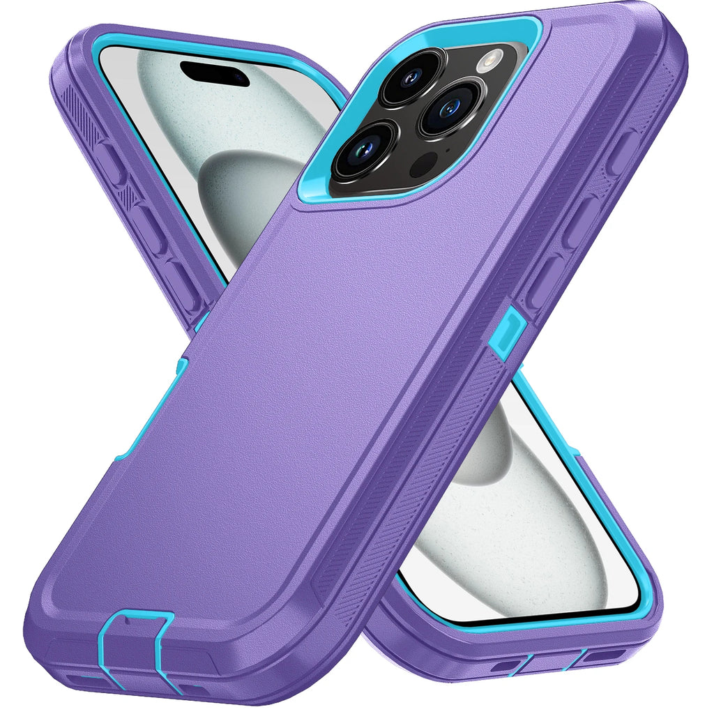 Armor Shockproof Defender iPhone Case | Hard PC + TPU Protection