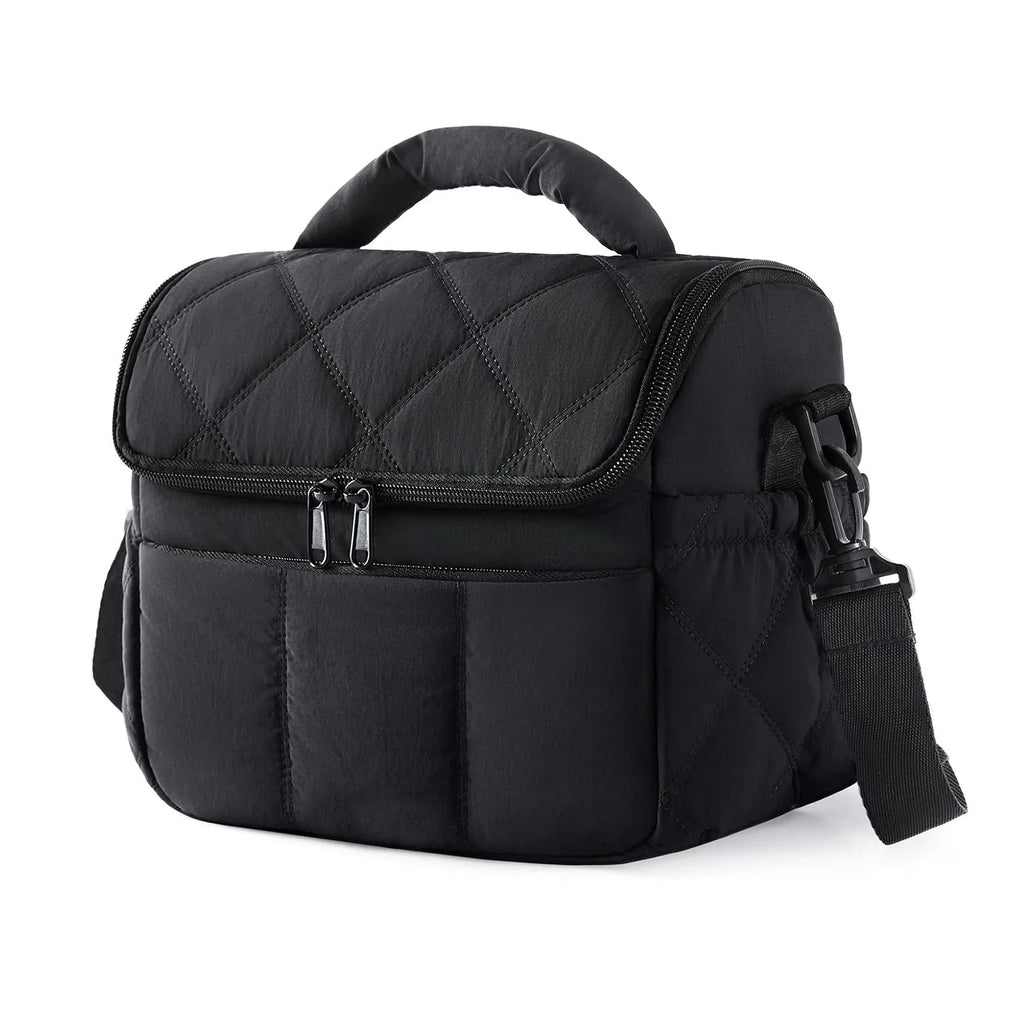 Nylon Insulated Lunch Bag | Leakproof Multi-Function Tote