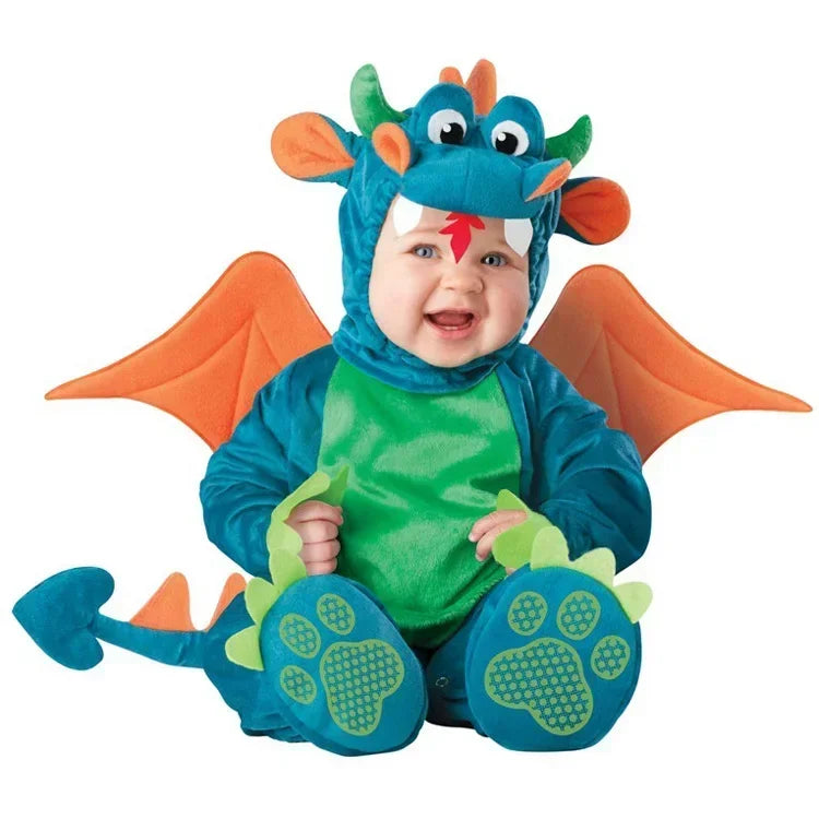 Halloween Baby Boy Girl Clothes Romper Onesie Newborn Toddler Christmas Rompers Flannel Warm Soft Baby Infant Costume