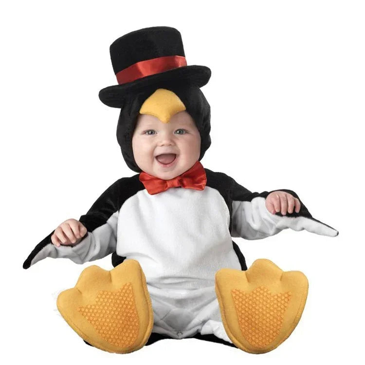 Halloween Baby Boy Girl Clothes Romper Onesie Newborn Toddler Christmas Rompers Flannel Warm Soft Baby Infant Costume