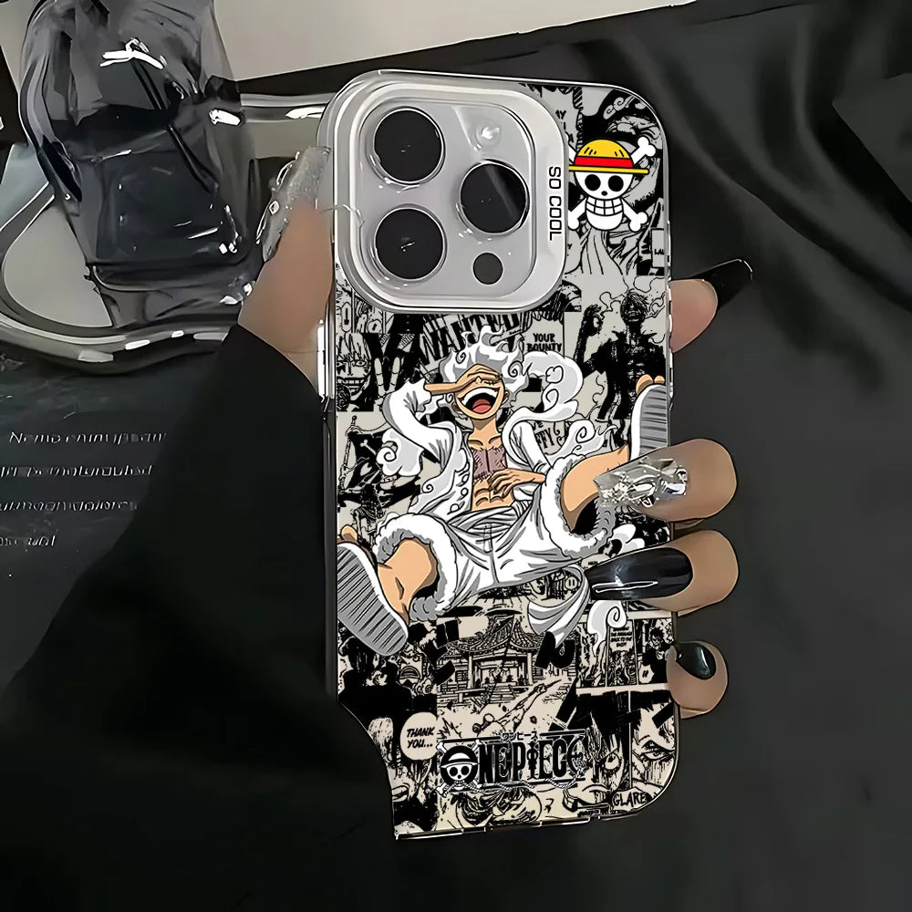 Anime One Piece Luffy iPhone Case | Anti-Drop Matte Back Cover