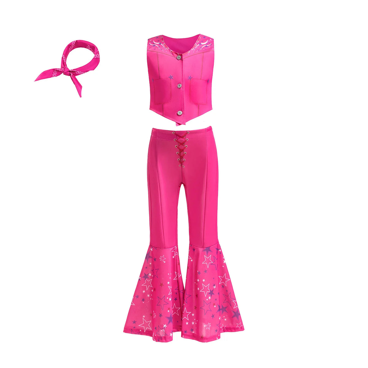 Descendant Costume Play 2026 Teen Fantasy Comedy Film The Rising of Red Cosplay Kylie Cool Outfit Halloween Dress up for Girls