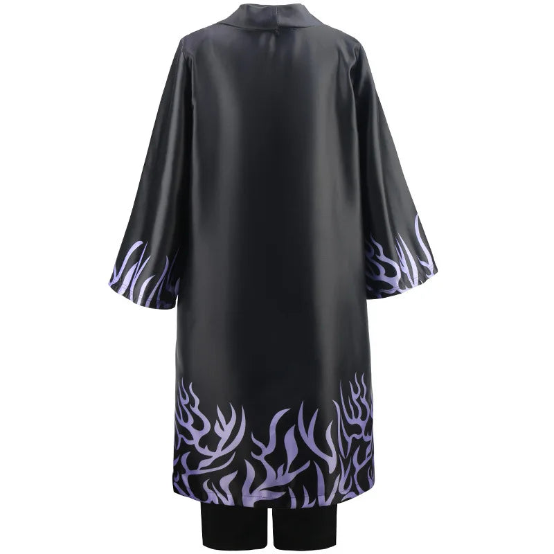 Kids Kpop Cosplay Idol Boys Costume Black Coat Tops With Pants For Children Halloween Party Carnival Stage Performance Outfits