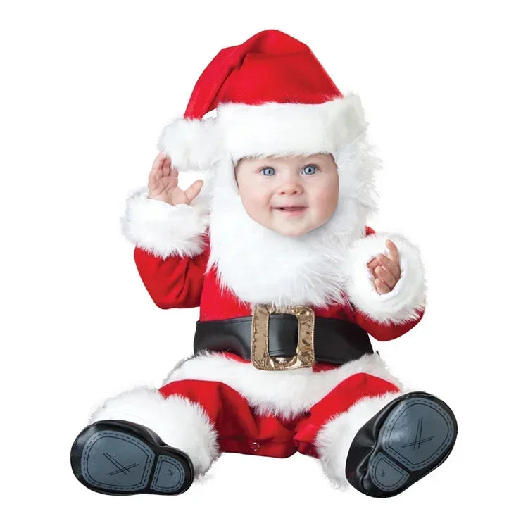 Halloween Baby Boy Girl Clothes Romper Onesie Newborn Toddler Christmas Rompers Flannel Warm Soft Baby Infant Costume